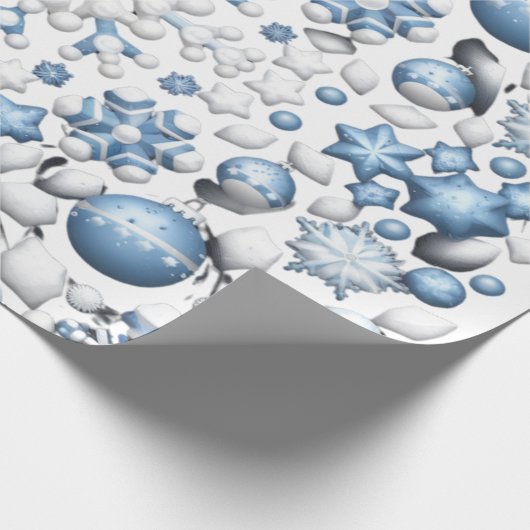 Christmas  Cheer Pattern Cadeaupapier (Hoek)