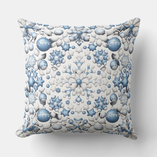 Christmas  Cheer Pattern Kussen (Voorkant)