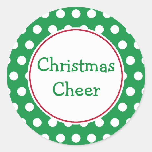 Christmas Cheer Stickers (Voorkant)
