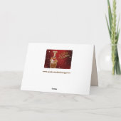 Christmas Chef wenskaart Kaart (Achterkant)