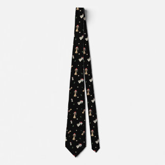 Christmas Chess Tie – Elegant Chess pattern Stropdas