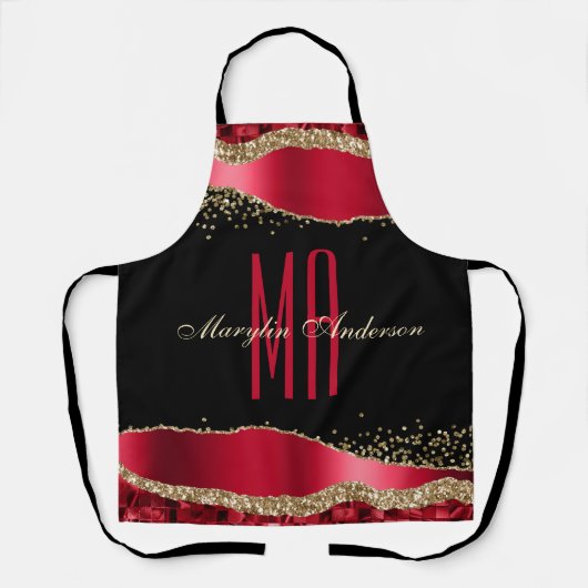 CHRISTMAS CHIC TEARS CUSTOM MONOGRAM SCHORT (Voorkant)