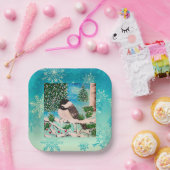 Christmas Chickadee Chatter Bord (Feest)