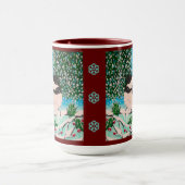 Christmas Chickadee Chatter Mok (Midden)