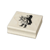  "CHRISTMAS CHILD" WOOD ART STAMP RUBBERSTEMPEL (Stempel)