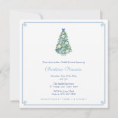 Christmas Chinoiserie Chic Vrijgezellenfeest Party Kaart (Voorkant)