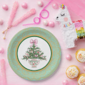 Christmas Chinoiserie Paper Plates Papieren Bordje (Feest)