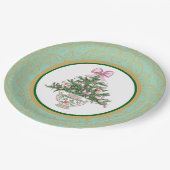 Christmas Chinoiserie Paper Plates Papieren Bordje (Gekanteld)
