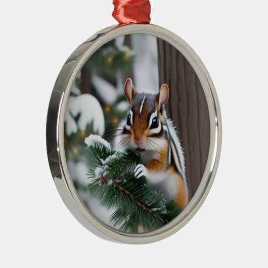 Christmas Chipmunk Ornament (Rechts)