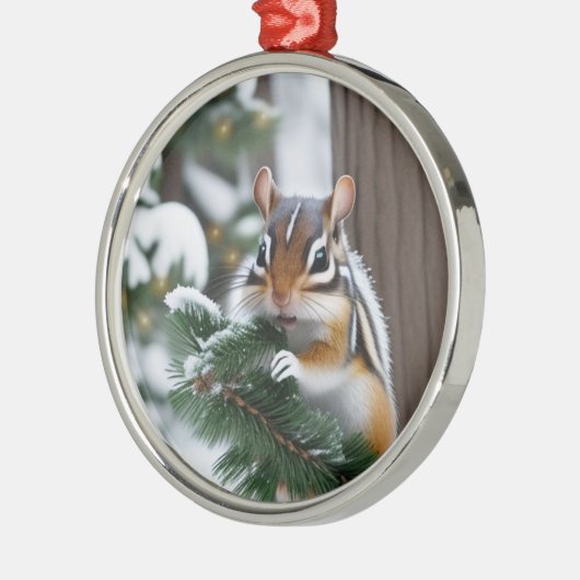 Christmas Chipmunk Ornament (Links)
