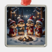 Christmas Chipmunks Ornament (Voorkant)