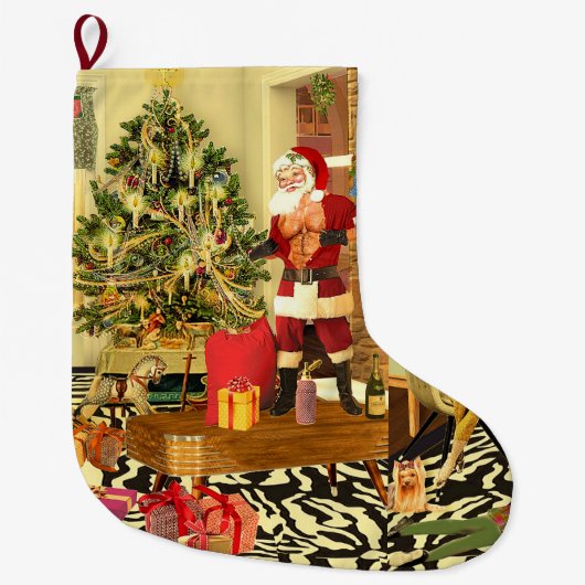 Christmas Chippendale Grote Kerstsok (Voorkant)