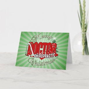 CHRISTMAS CHIROPRACTISCHE ARTS FEESTDAGEN KAART