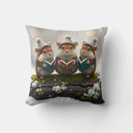 Christmas Choir "oh mice!" nature Kussen