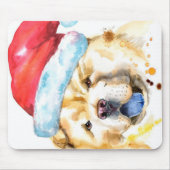 CHRISTMAS CHOW CHOW DOG | Decorative Blanket Muismat (Voorkant)