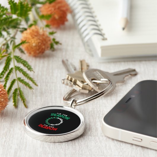 Christmas Christian - Tis The Season Sleutelhanger (Zijkant)