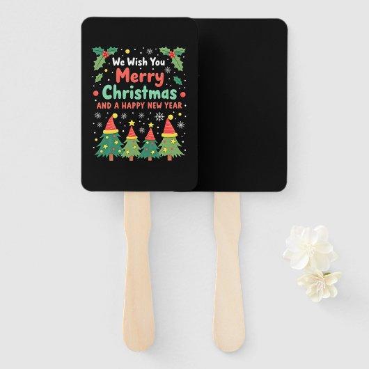 Christmas Christmas Christmas Christmas Christmas  Handwaaier (Voorkant en achterkant)