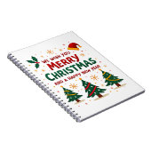 Christmas Christmas Christmas Christmas Christmas  Notitieboek (Rechterzijde)
