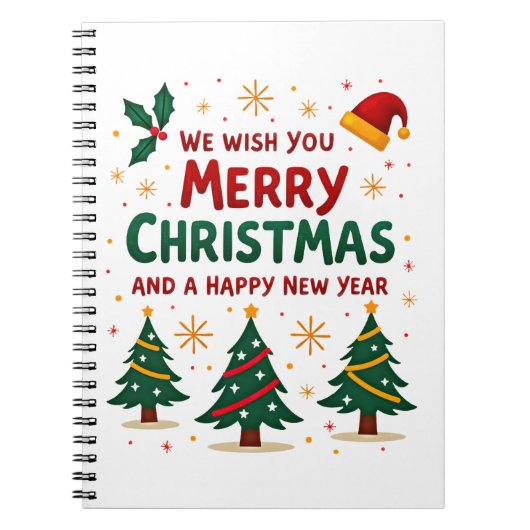 Christmas Christmas Christmas Christmas Christmas  Notitieboek (Voorkant)