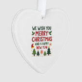 Christmas Christmas Christmas Christmas Christmas  Ornament (voorkant)