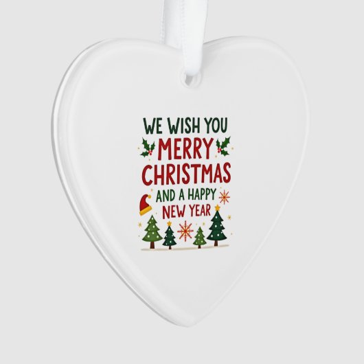 Christmas Christmas Christmas Christmas Christmas  Ornament (voorkant)