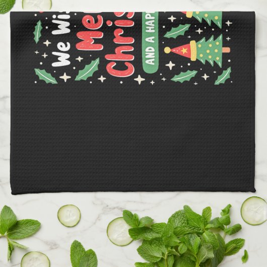 Christmas Christmas Christmas Christmas Christmas  Theedoek (Gevouwen)