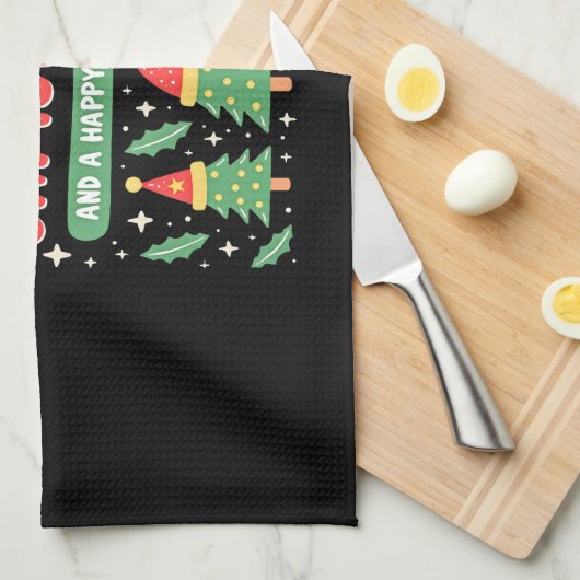 Christmas Christmas Christmas Christmas Christmas  Theedoek (Quarter Fold)