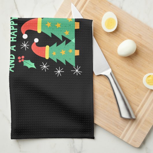 Christmas Christmas Christmas Christmas Christmas  Theedoek (Quarter Fold)