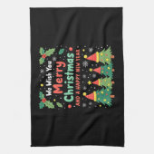 Christmas Christmas Christmas Christmas Christmas  Theedoek (Verticaal)