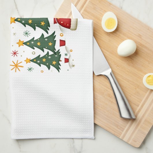 Christmas Christmas Christmas Christmas Christmas Theedoek (Quarter Fold)