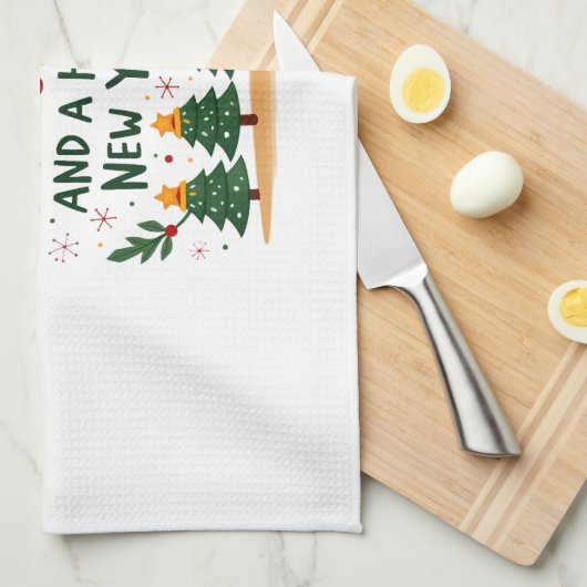 Christmas Christmas Christmas Christmas Christmas  Theedoek (Quarter Fold)