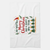 Christmas Christmas Christmas Christmas Christmas  Theedoek (Verticaal)