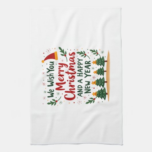 Christmas Christmas Christmas Christmas Christmas  Theedoek (Verticaal)