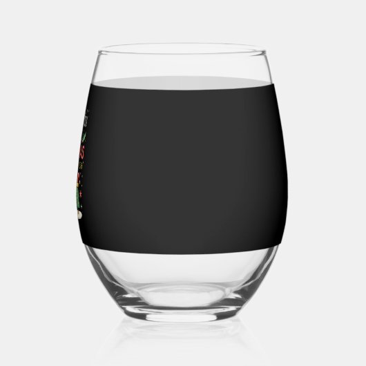 Christmas Christmas Christmas Christmas Christmas  Wijnglas Zonder Voet (Links)