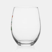 Christmas Christmas Christmas Christmas Christmas Wijnglas Zonder Voet (Links)