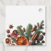 Christmas Citrus Simmer Pot Bedankjes Labels (Achterkant)