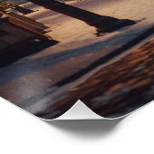 Christmas City in the Snow Poster (Hoek)