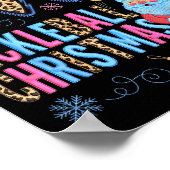 Christmas Ckleball Fun_ Funny For The Srts Lover  Poster (Hoek)