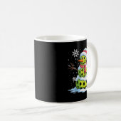 Christmas Ckleball Snowman Christmas Women Men Kid Koffiemok (Voorkant rechts)
