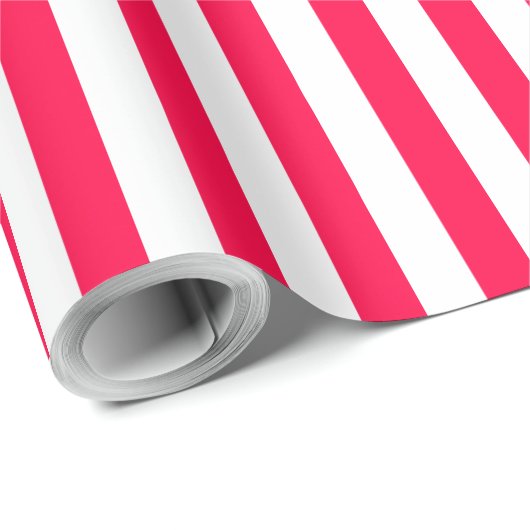 Christmas Classic Sjabloon Rood Wit Nostalgisch Cadeaupapier (Rol Hoek)