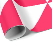 Christmas Classic Style Rood Wit Sjabloon Cadeaupapier (Rol Hoek)