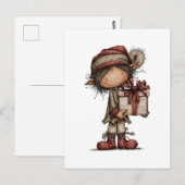 Christmas Clipart Collection | Teddy Bear  Briefkaart (Voorkant / Achterkant)