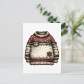 Christmas Clipart Collection | Teddy Bear  Briefkaart (Staand voorkant)