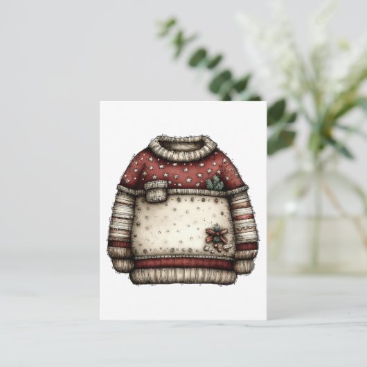 Christmas Clipart Collection | Teddy Bear  Briefkaart (Staand voorkant)