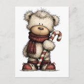 Christmas Clipart Collection | Teddy Bear  Feestdagenkaart (Voorkant)