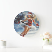 Christmas clock grote klok (Huis)