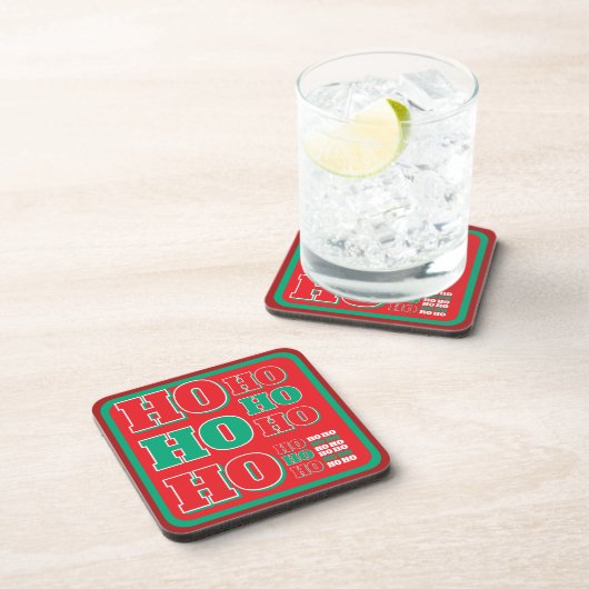 Christmas coaster. beverage coaster bier onderzetter (Rechterzijde)