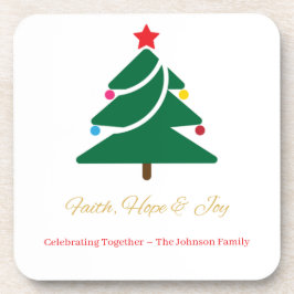 Christmas Coaster Bier Onderzetter