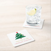 Christmas Coaster with Holiday Motifs Kartonnen Onderzetters (Insitu)