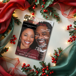 Christmas Cocktail Hour Party Magazine Foto Kaart